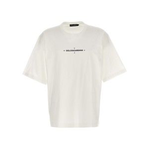 Dolce & Gabbana Relaxed-Fit Cotton T-Shirt With Bold Print - NWT